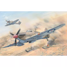   HobbyBoss 81780 RAF Hurricane MK.II D/Trop 1/48 repülőgép makett (1/48)