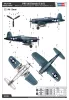HobbyBoss 81788 Vought F4U-1A/2 Corsair (2 in 1) repülőgép makett (1/48)