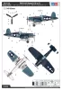 HobbyBoss 81788 Vought F4U-1A/2 Corsair (2 in 1) repülőgép makett (1/48)