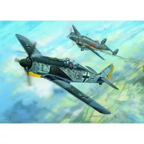   HobbyBoss 81802 Focke-Wulf FW 190A-5 repülőgép makett (1/18)