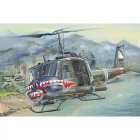 HobbyBoss 81806 Bell UH-1 Huey B helikopter makett (1/18)