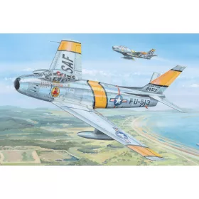   HobbyBoss 81808 North American F-86 Sabre repülőgép makett (1/18)