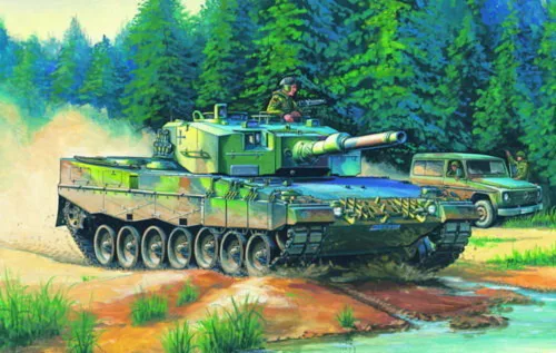 HobbyBoss 82401 German Leopard 2 A4 tank harcjármű makett (1/35)