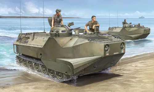 HobbyBoss 82409 LVTP-7 Landing Vehicle Tracked-Personal harcjármű makett (1/35)