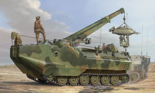 HobbyBoss 82411 AAVR-7A1 Assault Amphibian Vehicle Recovery harcjármű makett (1/35)