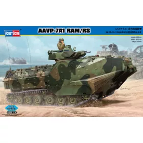   HobbyBoss 82415 Assault Amphibian Vehicle Personnel AAVP-7A1 RAM/RS 1/35 harcjármű makett