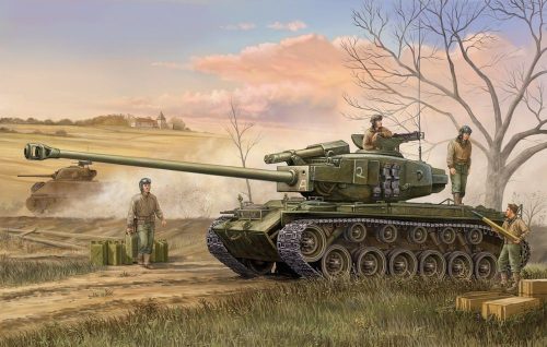 HobbyBoss 82426 T26E4 Super Pershing, Pilot #1 harcjármű makett (1/35)