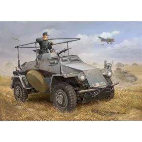   HobbyBoss 82443 German Sd.Kfz 223 Leichter Panzerspahwagen Funk harcjármű makett (1/35)