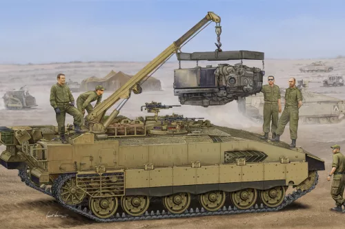 HobbyBoss 82457 Israel Merkava ARV harcjármű makett (1/35)