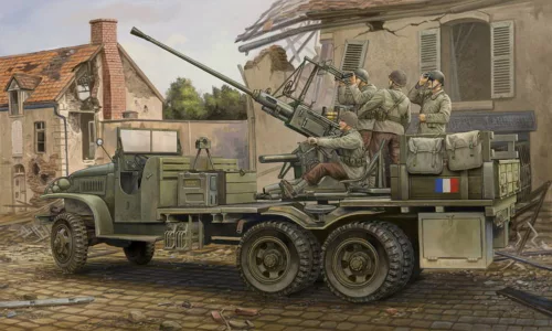HobbyBoss 82459 GMC Bofors 40mm Gun harcjármű makett (1/35)