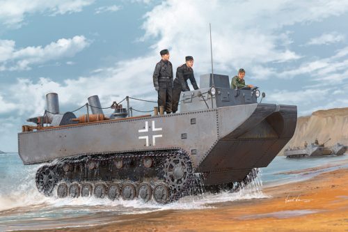 HobbyBoss 82461 German Land-Wasser-Schlepper II-Prototyp harcjármű makett (1/35)