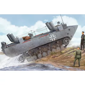  HobbyBoss 82462 German Land-Wasser-Schlepper II-Upgraded harcjármű makett (1/35)