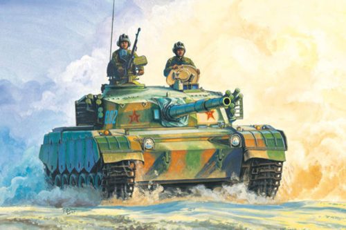 HobbyBoss 82463 PLA ZTZ96 MBT harcjármű makett (1/35)