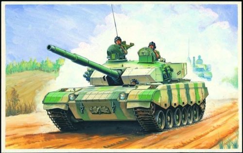 HobbyBoss 82464 PLA ZTZ96 MBT harcjármű makett (1/35)