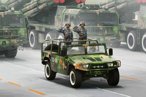 HobbyBoss 82467 Meng Shi 1.5 ton Military Light Utility Vehicle Parade Version 1/35 katonai ter