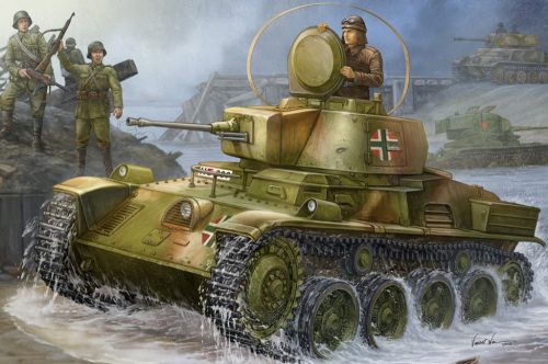 HobbyBoss 82477 Hungarian Light Tank 38M Toldi I(A20) 1/35 harckocsi makett