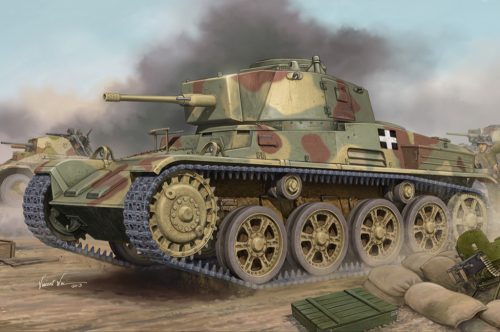 HobbyBoss 82479 Hungarian Light Tank 43M Toldi III (C40) 1/35 harckocsi makett