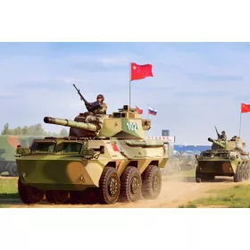   HobbyBoss 82485 PLA PTL02 Wheeled Tank Destroyer harcjármű makett (1/35)