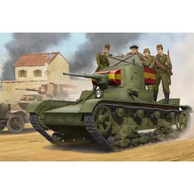   HobbyBoss 82496 Soviet T-26 Light Infantry Tank Mod.1935 harcjármű makett (1/35)