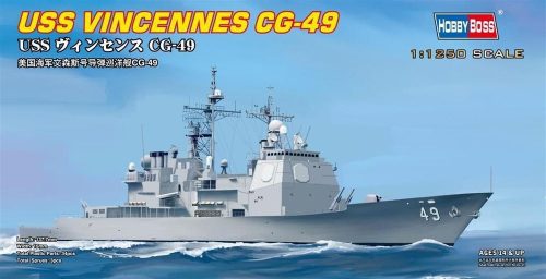 HobbyBoss 82502 USS VINCENNES CG-49 Hajó makett (1/1250)