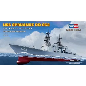 HobbyBoss 82504 USS Spruance DD-963 Hajó makett (1/1250)