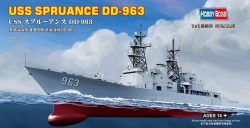 HobbyBoss 82504 USS Spruance DD-963 Hajó makett (1/1250)