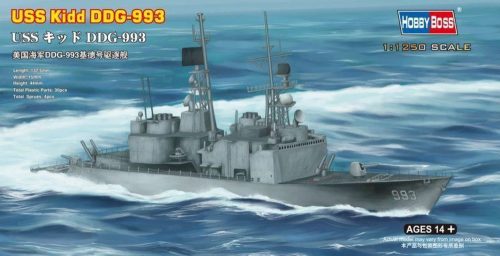 HobbyBoss 82507 USS Kidd DDG-993 Hajó makett (1/1250)