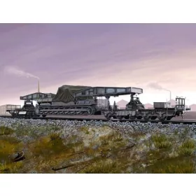   HobbyBoss 82906 German Rail Transporter for Karl-Gerät vasúti makett (1/72)