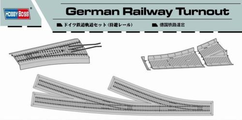 HobbyBoss 82909 German Railway Turnout vasúti makett (1/72)