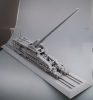 HobbyBoss 82911 German 80cm K(E) railway gun Dora vasúti makett (1/72)