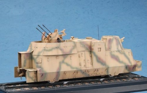 HobbyBoss 82925 Kanonen und Flakwagen vasúti makett (1/72)