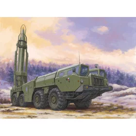   HobbyBoss 82939 Soviet (9P117M1) Launcher w. R17 Rocket of 9K72 Missile Complex Elbrus(Scud B) harcjármű makett (1/72)