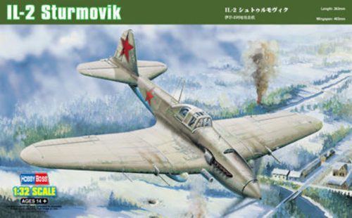 HobbyBoss 83201 IL-2 Ground attack aircraft repülőgép makett (1/32)