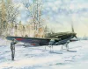 HobbyBoss 83202 Soviet IL-2 Sturmovik on Skis repülőgép makett (1/32)