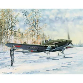   HobbyBoss 83202 Soviet IL-2 Sturmovik on Skis repülőgép makett (1/32)