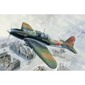   HobbyBoss 83203 Soviet IL-2M Ground Attack Aircraft 1/32 repülőgép makett