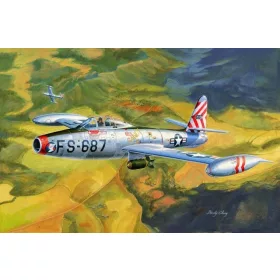   HobbyBoss 83207 Republic F-84E Thunderjet repülőgép makett (1/32)