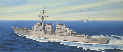 HobbyBoss 83409 USS Arleigh Burke DDG-51 Hajó makett (1/700)