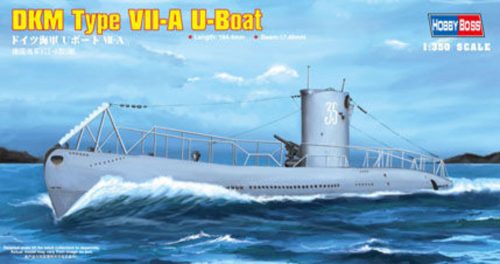 HobbyBoss 83503 DKM Navy Type VII-A U-Boat tengeralattjáró makett (1/350)