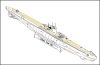 HobbyBoss 83503 German Type VII-A U-Boat tengeralattjáró makett (1/350)
