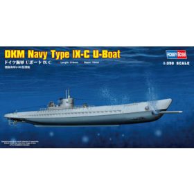   HobbyBoss 83508 German Navy Type IX-C U-Boat tengeralattjáró makett (1/350)