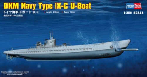 HobbyBoss 83508 German Navy Type IX-C U-Boat tengeralattjáró makett (1/350)