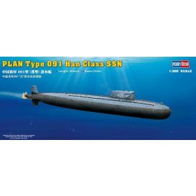   HobbyBoss 83512 PLAN Type 091 Han Class Submarine tengeralattjáró makett (1/350)