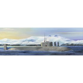   HobbyBoss 83520 Russian Navy Project 955 Borei-Yuri Dolgoruky SSBN 83520 tengeralattjáró makett (1/350)