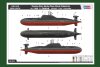 HobbyBoss 83525 Russian Navy SSN Akula Submarine tengeralattjáró makett (1/350)