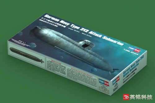 HobbyBoss 83527 German Navy Type 212 Attack Submarine tengeralattjáró makett (1/350)