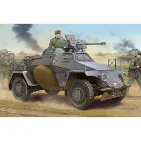   HobbyBoss 83813 German Sd.Kfz.221 Leichter Panzerspahwagen harcjármű makett (1/35)