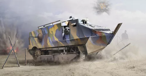 HobbyBoss 83861 French Schneider CA-Early harcjármű makett (1/35)