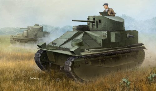 HobbyBoss 83879 Vickers Medium Tank MK II harcjármű makett (1/35)