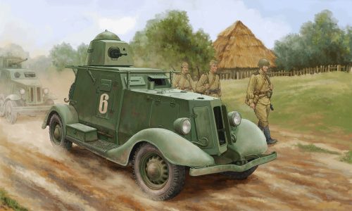 HobbyBoss 83882 Soviet BA-20 Armored Car Mod.1937 harcjármű makett (1/35)